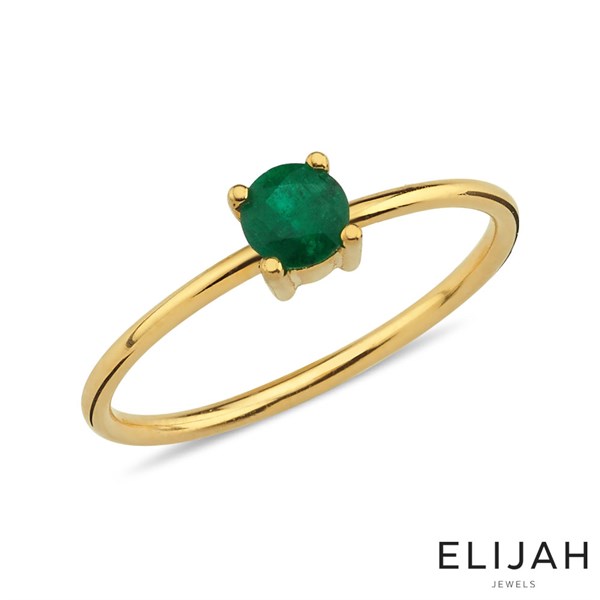 Beth Emerald Ring